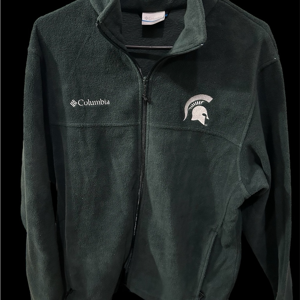 Columbia Green Michigan State jacket